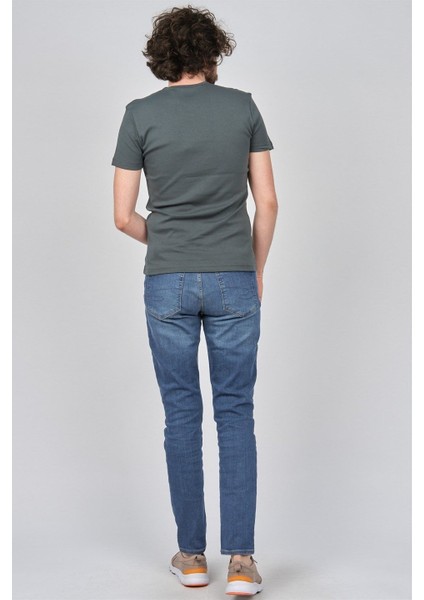 T-Shirt W23594 V Yaka Düz Ribana indirimleri