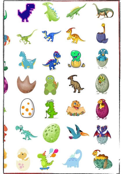 230 Adet Sticker - Dinazor , Ajanda ve Günlükler Için Eğlenceli Çıkartma Etiketler indirimleri