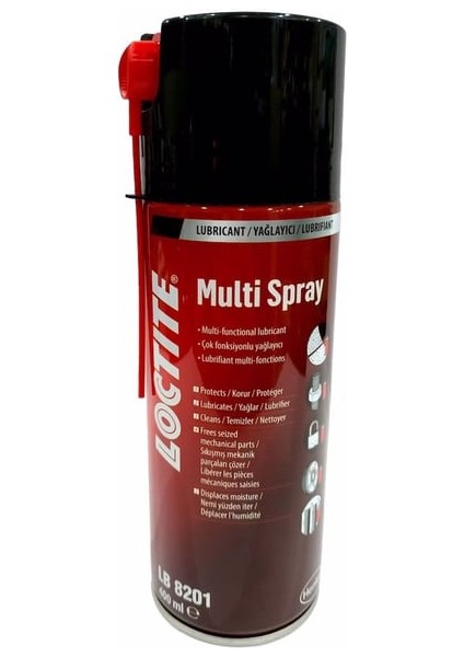 Multisprey Çok Amaçlı Pas sökücü ve Yağlayıcı 400 ml.