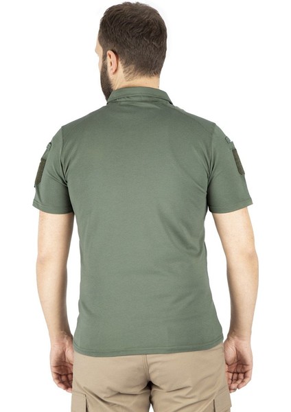 Combat Tactical Polo Yaka Kısa Kollu Taktik Tişört Haki 802 Pike fırsatları