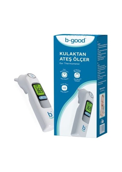 B-Good Kulaktan Ateş Ölçer Pilli