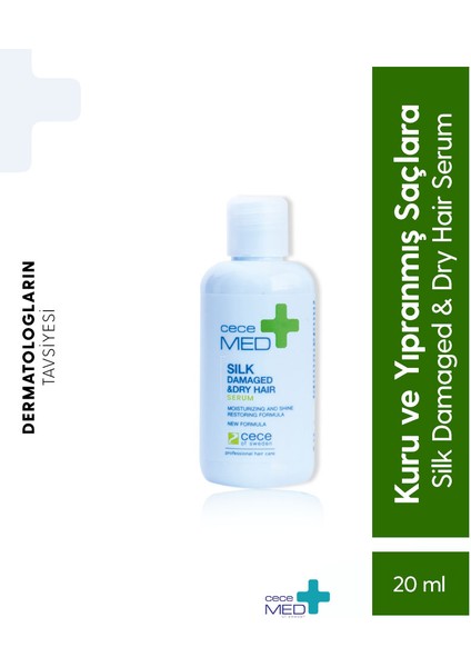 Silk Damaged And Dry Hair Yıpranmış ve Kuru Saç Serum 20 ml