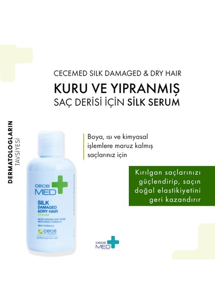 Silk Damaged And Dry Hair Yıpranmış ve Kuru Saç Serum 20 ml modelleri