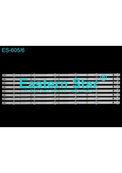 SMARTLED-605  K550WDC1 A2, 2017-8-28, 4708-K550WD-A2113N01, 6 Ledli, K550WDC2, Awox, U5600STR, LED Bar Eastern Star