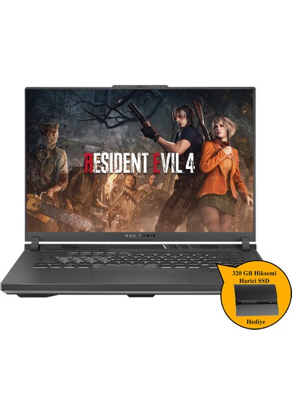 Rog Strix G16 I7 13650HX 32GB 1tb SSD RTX4050 165 Hz WIN11P G614JU-N3196 ZI716 +320GB Hiksemi SSD