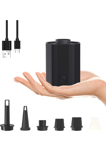 Açık Hava Pompası Yatak Mat Kamp Için Açık Taşınabilir Elektrikli Şişirme Yüzme Halkası 5 Nozullu Vakum Pompası (Yurt Dışından) indirimleri