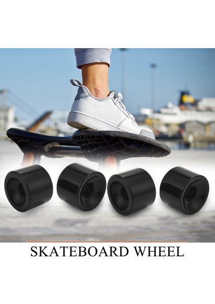 4 Longboard Kaykay Tekerleği Seti 70MM 80A, Cruiser Pennyboard Waveboard Snakeboard Için Yedek Tekerlekler (Yurt Dışından)