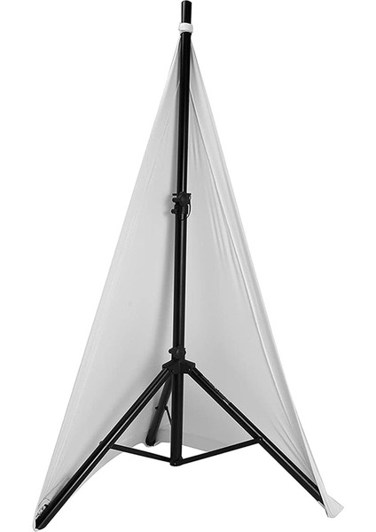 Evrensel Dj Işığı Hoparlör Standı Kapağı Çift Taraflı Tripod Standı Etek Scrim Kapak Gerilebilir Malzeme, 1 Adet (Yurt Dışından)