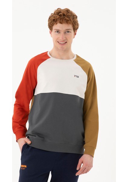 Erkek Açık Haki Sweatshirt 50270756-VR183