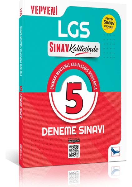 Sınav Yayınları Kalitesinde LGS 5 Deneme