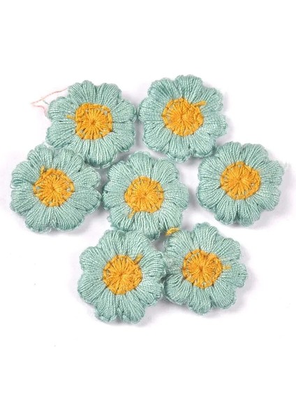 CP2436-3 Stili Aplike Dantel Çiçekler Aplike El Yapımı Çubuk Scrapbooking Dıy Craft Şapkalar Aksesuar 18MM (Yurt Dışından)