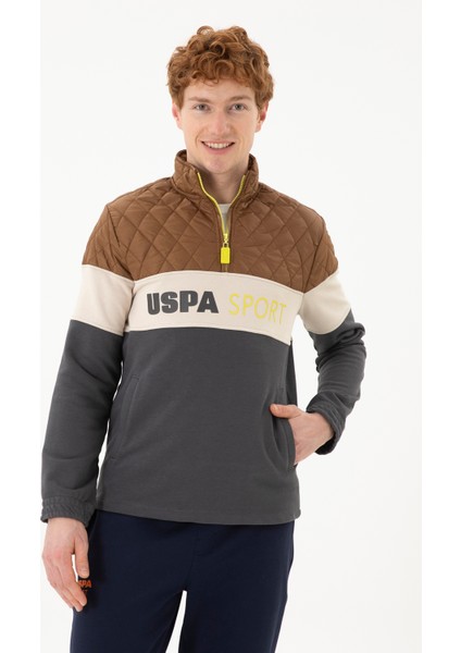 U.S. Polo Assn. Erkek Antrasit Sweatshirt 50270824-VR006