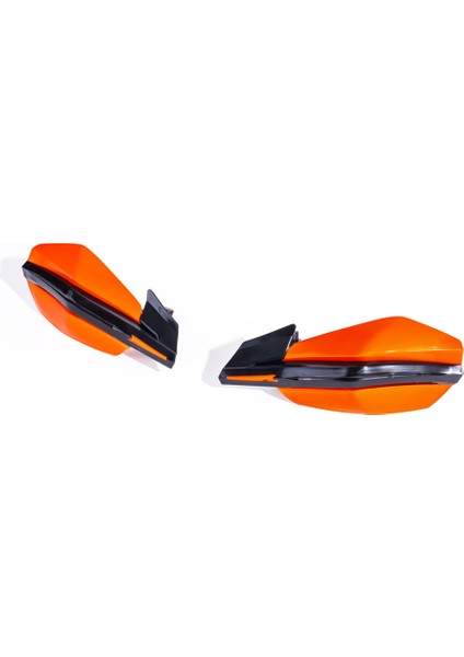 Motosiklet Elcik Koruma Üniversal Turuncu Siyah Handguard Ktm