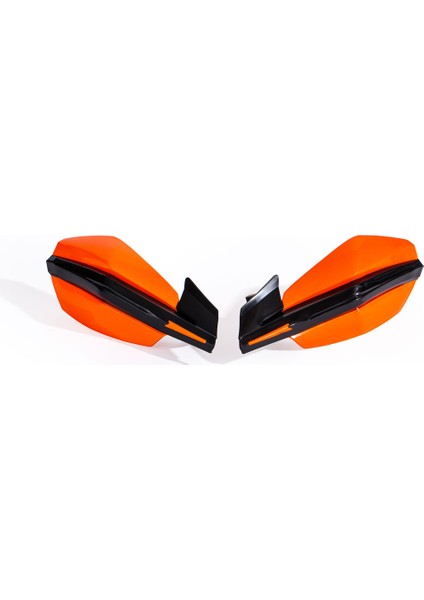 Motosiklet Elcik Koruma Üniversal Turuncu Siyah Handguard Ktm