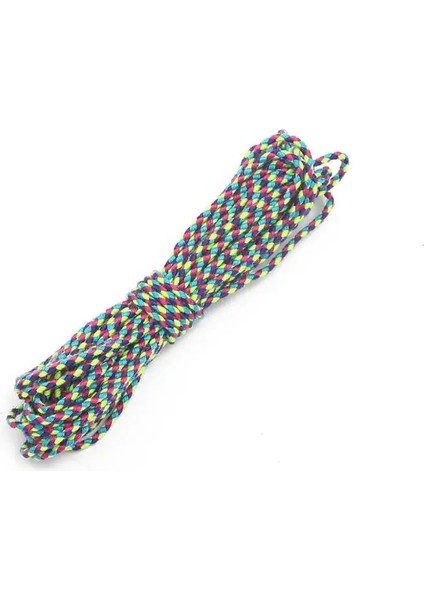 No.22 Tarzı 5 M Çok Renkli Polyester Pamuk El Yapımı Örgülü Halat Dize Kordon Dıy El Sanatları Yapımı Için Ev Dekoratif Aksesuar Genişliği .5 mm (Yurt Dışından)