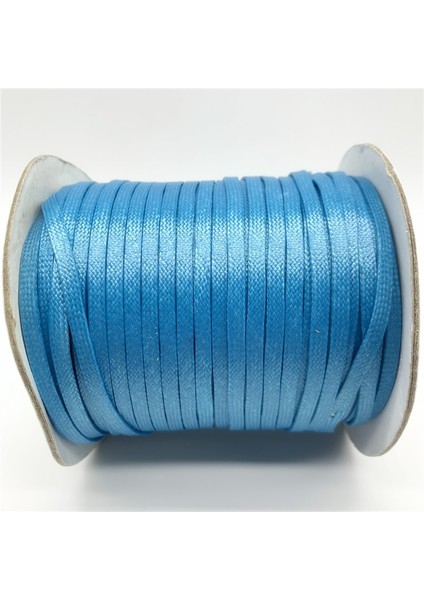 No.20 Tarzı 5 Yardslot 4mm Düz Mumlu Kordon Halat Mumlu Iplik Kordon Dize Kayış Dıy Bilezik Kolye Halat Takı Yapımı Için Bilezik Örgü (Yurt Dışından)