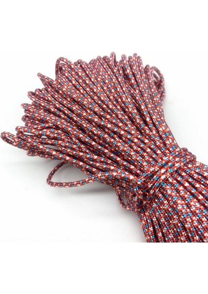 No.16 Tarzı 10YARDSLOT 3mm Kordon Halat Paraşüt Kordon Halat Tırmanma Kampı Hayatta Kalma Ekipmanları Paracord Bilezik Maske Boyunluklar (Yurt Dışından)