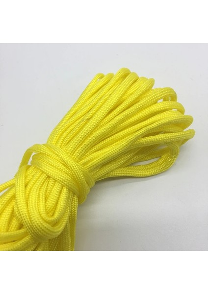 Sarı Stil 10 Yards Paracord Araküt Kordon Ipi Halat Mil Spec Tip Iıı 7 Strand Tırmanma Kampı Hayatta Kalma Ekipmanları Dıy Paracord (Yurt Dışından)