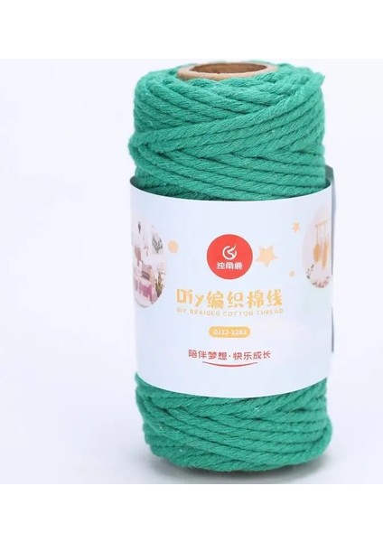 No.11 Stili 3mm Boho Kordonları Halat Ipliği Renkli % 100% Pamuk Bükülmüş Makrome Paraşüt Kordonları Dize Dıy El Yapımı Ev Scrapbooking El Sanatları (Yurt Dışından)