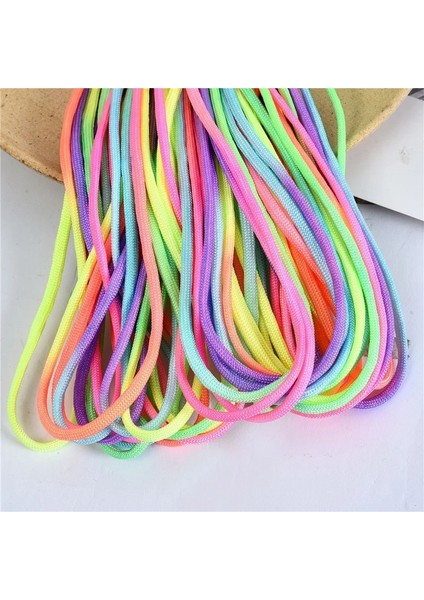 Karanlık Karışım Stili 5mm Gökkuşağı Renkleri Kordon Halat 7 Strand Paraşüt Kordon Halat Tırmanma Kamp Survival Ekipmanları Paracord Bilezik Bungee Kordon (Yurt Dışından) fiyatları