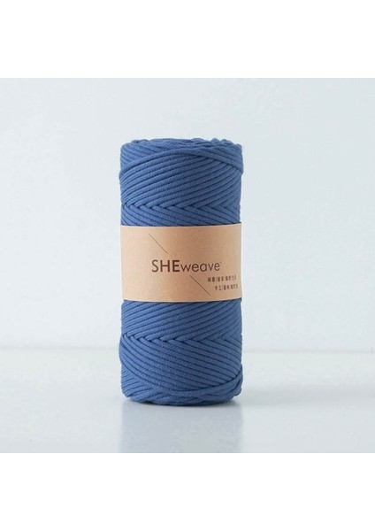 No.12 Tarzı 100 M Renkli Iplik Kordon El Yapımı El Sanatları Dıy 3mm Bükülmüş Pamuk Makrome Kordon Sicim Halat Dize Ev Tekstili Düğün Dekorasyon (Yurt Dışından)