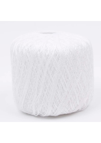 Beyaz Stil Dıy Merserize Pamuk Kordon Ipliği Nakış Tığ Örgü Dantel Takı Düğün Dekorasyon Aksesuar Için (Yurt Dışından)