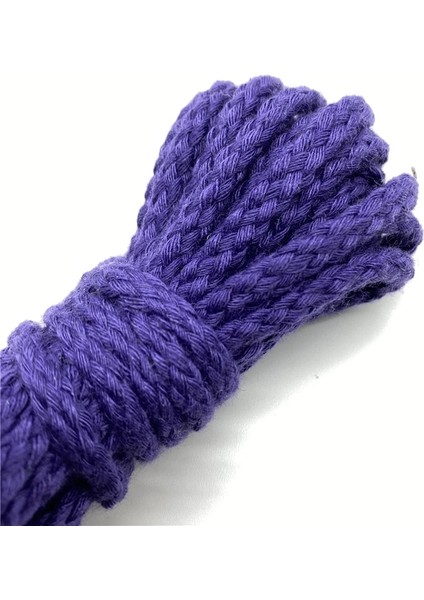 No.28 Stili 5 Yards 5mm Pamuk Halat Dekoratif Bükülmüş Örgülü Kordon Halat El Yapımı Dekorasyon Için Dıy Kordon Ficelles Couleurs Iplik Kordon (Yurt Dışından)