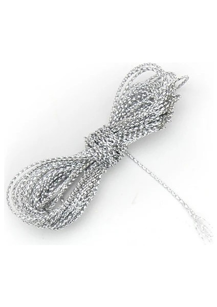 B-Gümüş Tarzı Kırmızı Altın Dize Kordon Marka Takı Bilezik Sicim Halat Etiketi Püskül Yapımı El Sanatları Düğün Için Hediye Konu 20 M Halat (Yurt Dışından)