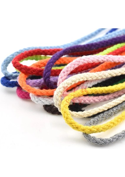 No.9 Tarzı 5 Yardslot % Pamuk Halat Dekoratif Bükülmüş Örgülü Kordon Halat El Yapımı Ev Tekstili Dekorasyonu Için (Yurt Dışından) fiyatları