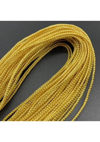 No.9 Tarzı 10 Yardslot 2mm Altın Gümüş Tel Paracord Kordon Halat Eski Rustik Düğün Noel Dekorasyon Parti Hediye Kutusu Dekor (Yurt Dışından)