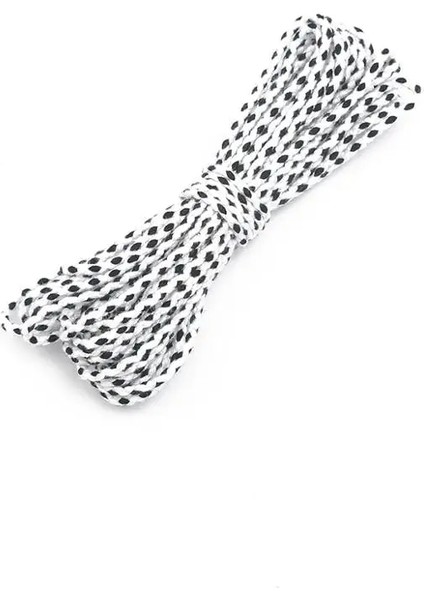 No.20 Tarzı 5 M Çok Renkli Polyester Pamuk El Yapımı Örgülü Halat Dize Kordon Dıy El Sanatları Yapımı Için Ev Dekoratif Aksesuar Genişliği .5 mm (Yurt Dışından)