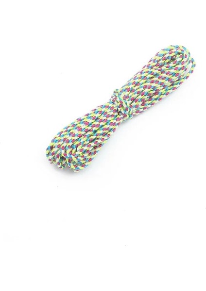 No.22 Tarzı 5 Metre 2mm Dıy Tekstil El Sanatları Dokuma Dize Paraşüt Kordonu Ipi Halat Strand Tırmanma Kampı Hayatta Kalma Ekipmanları (Yurt Dışından)