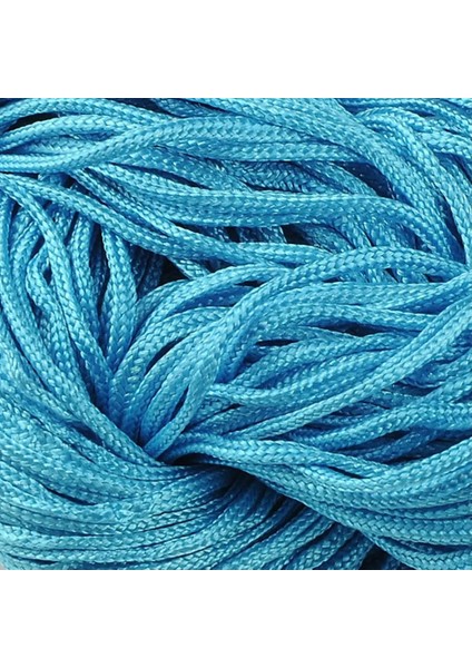 No.5 Tarzı 20MLOT 1mm Saten Naylon Kordon, Rattail Kordon Çin Düğüm Karışık Renkler Dıy Kolye Bilezik Örgülü Dize Rulo Püsküller Boncuk (Yurt Dışından)