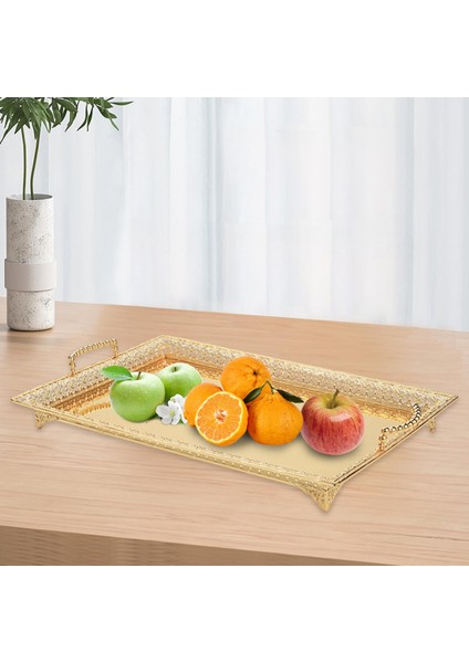 Metal Dekoratif Meyve Tepsisi (Yurt Dışından) fırsatları