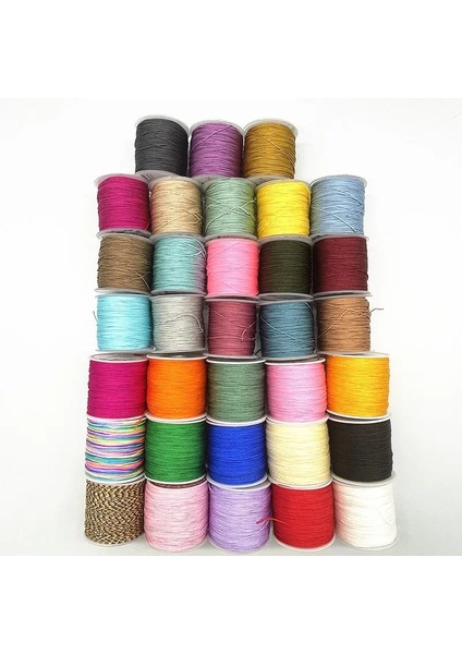 No.28 Stili Yeni 10 Metrelik Naylon Kordon Ipliği Çin Düğüm Makrome Kordon Bilezik Örgülü Dize Dıy Boncuk Ipliği (Yurt Dışından) fiyatları