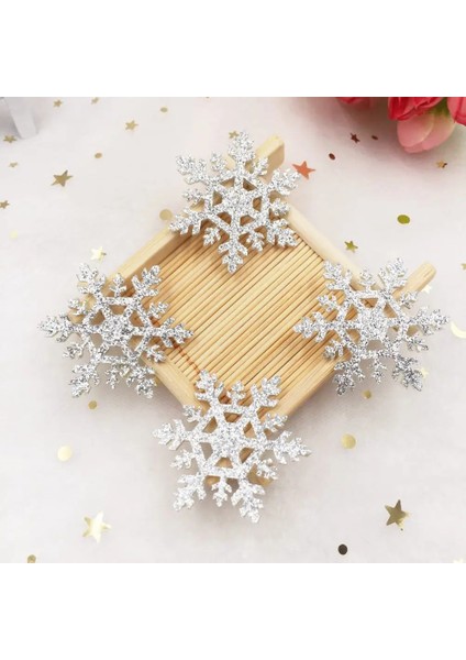 Altın Tarzı mm Glitter Noel Kar Taneleri Kompozit Altın Tozu Kumaş Aplikler Düğün Yapımı Dıy Zanaat Malzemeleri A92 (Yurt Dışından) indirimleri