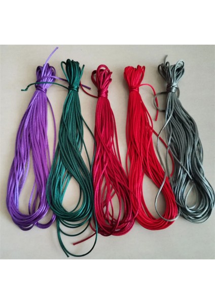 Eski Altın 563 Stili 2mm Rattail Ipek Saten Kordon, Shamballa Kumihimo Makrome Kordon Boncuk Takı Yapımı Için Çeşitli Renkler Naylon Dize 20 Metre (Yurt Dışından)
