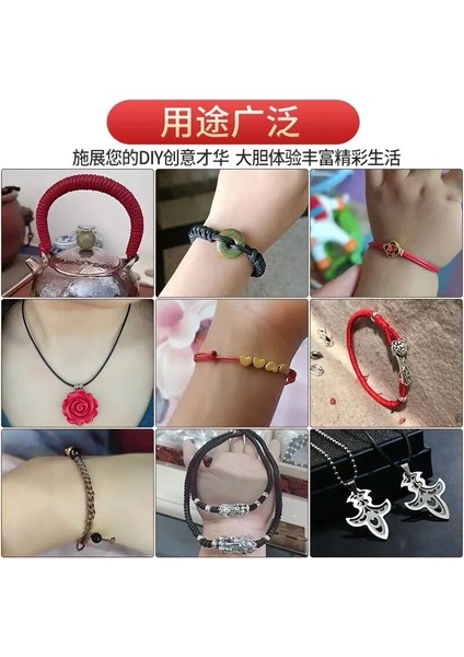 No.20 Tarzı Yeni Eters Mumlu Kordon Dize Askı Kolye Halat Boncuk Takı Yapımı Için Dıy El Yapımı Bilezik (Yurt Dışından) fırsatları