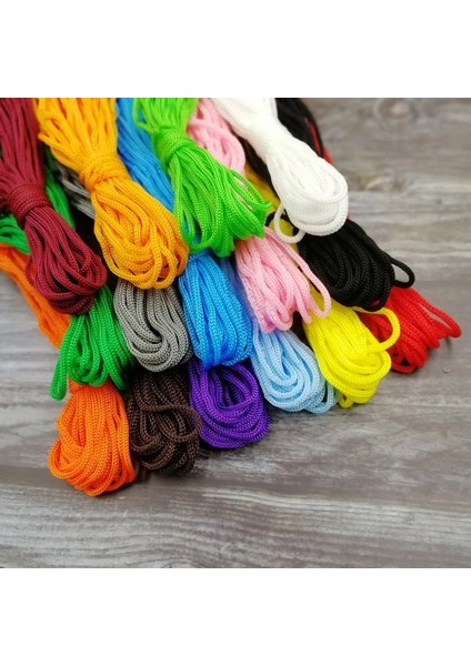 Turuncu Tarzı 10 Metre 5mm Naylon Halat Kordonları El Sanatları Dekoratif Bükülmüş Iplik Dıy El Yapımı Aksesuarlar Ev Dekorasyon Kordon (Yurt Dışından) fırsatları