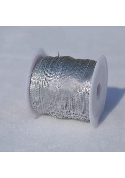 No.2 Tarzı 100MROLL Altın Gümüş Halat Takı Bilezik Sicim Etiketi Püskül Yapımı El Sanatları Hediye Konu Düğün Noel Dekorasyon Halat (Yurt Dışından)