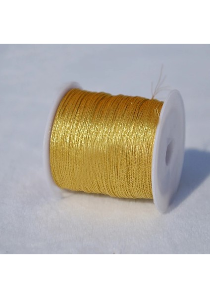 No.2 Tarzı 100MROLL Altın Gümüş Halat Takı Bilezik Sicim Etiketi Püskül Yapımı El Sanatları Hediye Konu Düğün Noel Dekorasyon Halat (Yurt Dışından) indirimleri