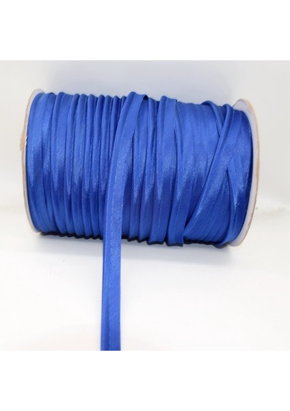 Kraliyet Mavisi Tarzı 12MM Yüksek Li Polyester Saten Önyargı Kordon G Bant El Yapımı Dıy Konfeksiyon Pijama Ev Tekstili Yatak Kenar Dikiş (Yurt Dışından)