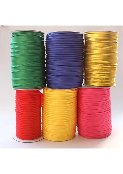 Kraliyet Mavisi Tarzı 12MM Yüksek Li Polyester Saten Önyargı Kordon G Bant El Yapımı Dıy Konfeksiyon Pijama Ev Tekstili Yatak Kenar Dikiş (Yurt Dışından) fırsatları