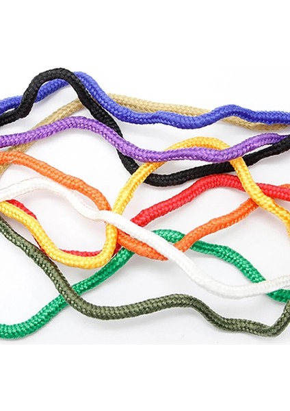 Boş-6mm Tarzı Örgülü Naylon Polipropilen Halat Güçlü Pp Tırmanma Teknesi Yat Yelkenli Kasnak Giyim Hattı Dıy Craft Decoratioolor (Yurt Dışından) fiyatları