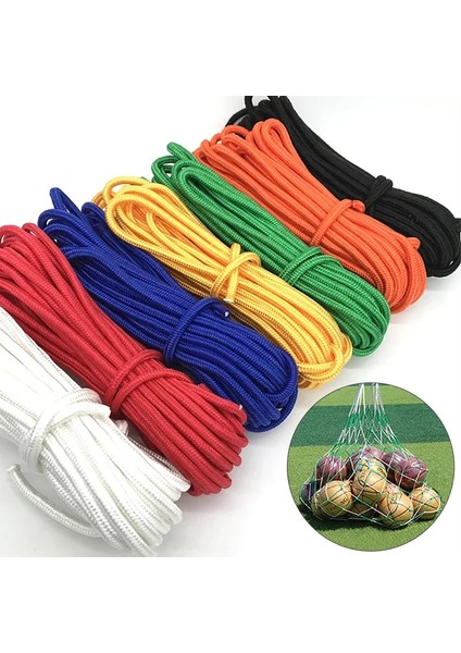 Boş-6mm Tarzı Örgülü Naylon Polipropilen Halat Güçlü Pp Tırmanma Teknesi Yat Yelkenli Kasnak Giyim Hattı Dıy Craft Decoratioolor (Yurt Dışından) fırsatları