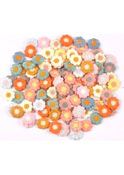 CP3041-2 Stili Aplike Dantel Çiçekler Aplike El Yapımı Çubuk Scrapbooking Dıy Craft Şapkalar Aksesuar 18MM (Yurt Dışından)