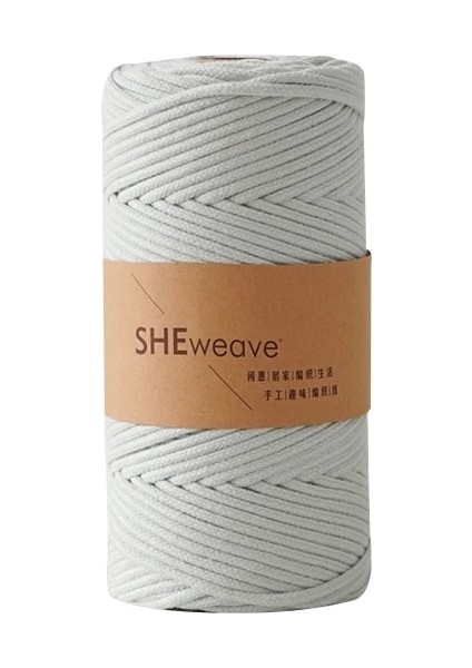 37 Numara 100 M Renkli Iplik Kordon El Yapımı El Sanatları Dıy 3mm Bükülmüş Pamuk Makrome Kordon Sicim Halat Dize Ev Tekstili Düğün Dekorasyon (Yurt Dışından)