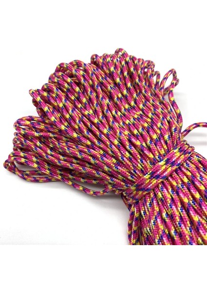 No.17 Stili 10YARDSLOT 3mm Kordon Halat Paraşüt Kordon Halat Tırmanma Kampı Hayatta Kalma Ekipmanları Paracord Bilezik Maske Boyunluklar (Yurt Dışından)