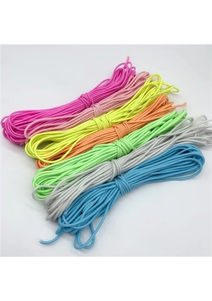No.5 Tarzı 5 Yards 2mm Aydınlık Paraşüt Kordon Halat Kordon Halat Mil Spec Tip Bir Strand Tırmanma Kampı Hayatta Kalma Ekipmanları (Yurt Dışından)