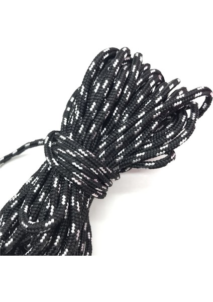 No.5 Tarzı 10YARDSLOT 3mm Katı Paraşüt Kordonu Ipi Halat Mil Spec Tip Bir Strand Tırmanma Kampı Hayatta Kalma Ekipmanları Paracord (Yurt Dışından)